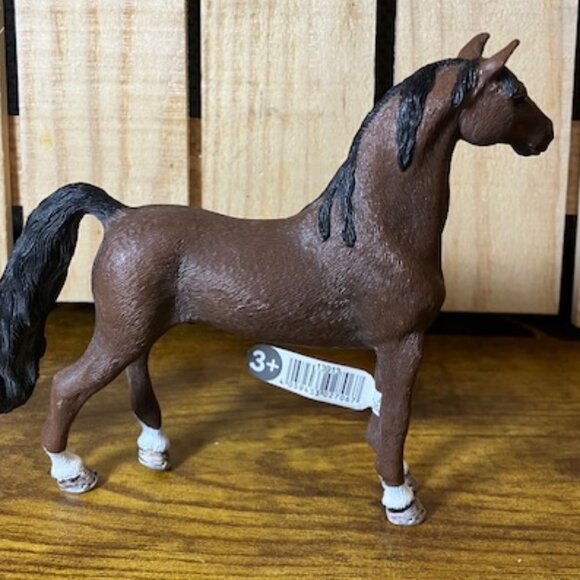 American Saddlebred Model Horse Figurine by‎ Schleigh of Germany NWT - Picture 2 of 5